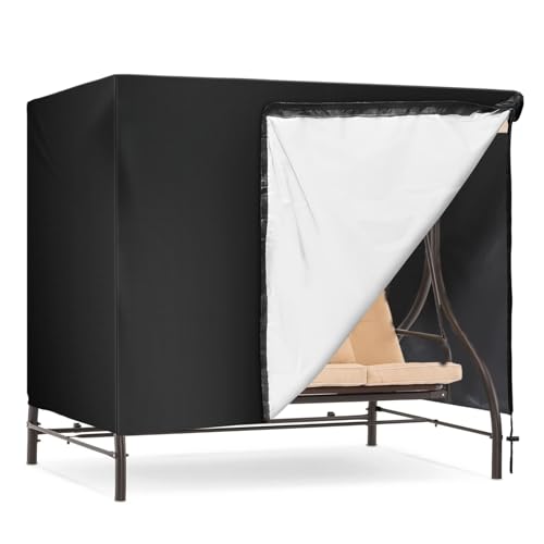 Skyrun Porch Swing Cover, Waterproof 420D Oxford Fabric,