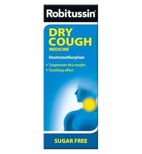 Dry Cough Syrup 100ml Suppresses Dry Coughs & Soothes Cough Medicine
