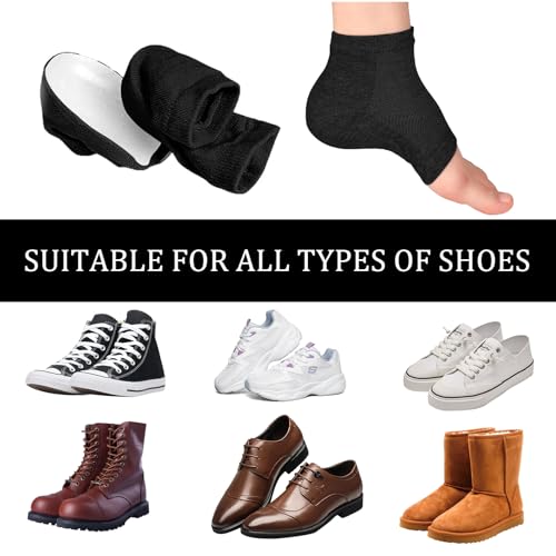Height Socks, Erhöhungssocken Silikon, Rizzsoles Height Max Socks, Rizzsoles Height Max Insoles, unsichtbare Gel-Einlegesohlen Geeignet für Männer und Frauen (high-3.5)