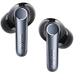 EarFun Pro 4 Adaptive Noise Cancelling Earbuds Air, aptX Lossless Earbuds Wireless, Hi-Res Audio, 52H Playtime, 6 Mics AI Call, Wireless Charging, In-Ear Detection, LDAC, Bluetooth 5.4