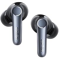 [2024 VGP Winner] EarFun Air Pro 4 Adaptive Hybrid Noise Cancelling Wireless Earbuds Bluetooth,Qualcomm Snapdragon Sound, aptX™ Lossless,6 Mics AI CVC Call,LDAC Hi-Res Audio, 52H Playtime, BT5.4