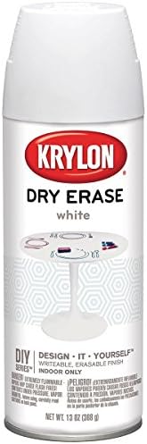 Krylon Dry-Erase Aerosol Spray 11.5oz, White