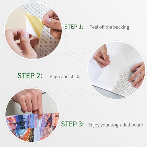 ALL4JIG Puzzle Saver – 24-Pack Puzzle Glue Sheets for 1000-3000 Pieces, Self-Adhesive Sticker Sheets, Easy to Preserve & Frame Jigsaw Puzzles