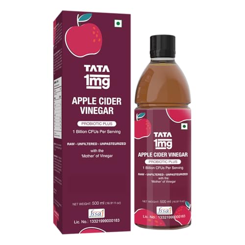 1MG Tata Apple Cider Vinegar ACV Probiotic Plus, For Weight Manag...