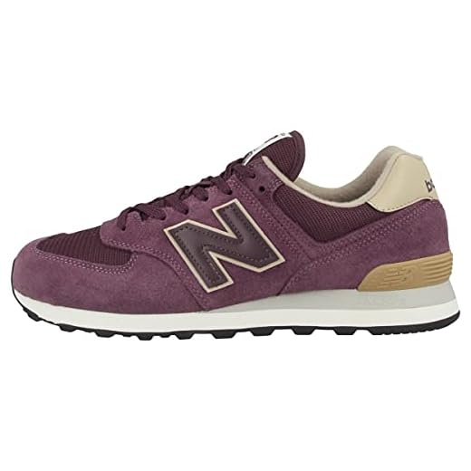 New Balance Nb 574 Core, Zapatillas Hombre, Rojo Burgundy Bg2, 42 EU