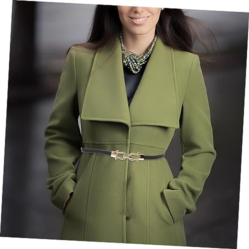 2Pcs Women Waist Belts with Buckle Fashionable Dress Accessory for Pants Dresses and Skirts Stylish and Camel for Elegant Looks4