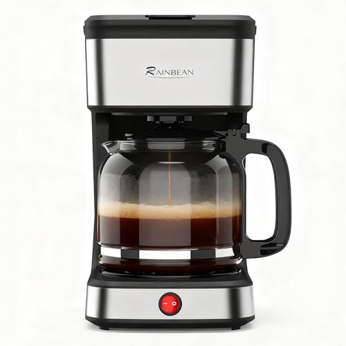Cafetera de goteo con placa térmica y capacidad para 12 tazas