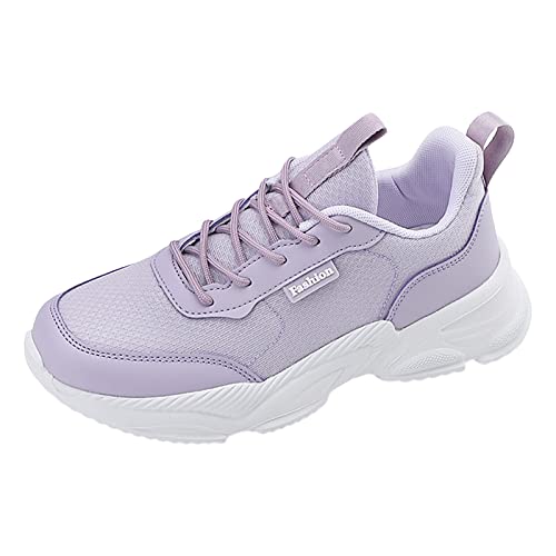 Zapatillas deportivas mujer con cordones para caminar cómodo todos los días
