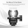 NEEWER Microphone Holder with Cold Shoe Adapter, Noise Reducing Shock Absorbing Mic Mount Accessories with Built in Silicone Pads, for Mics of 0.7" to 1" (19 to 25mm) in Diameter, MH3 #2
