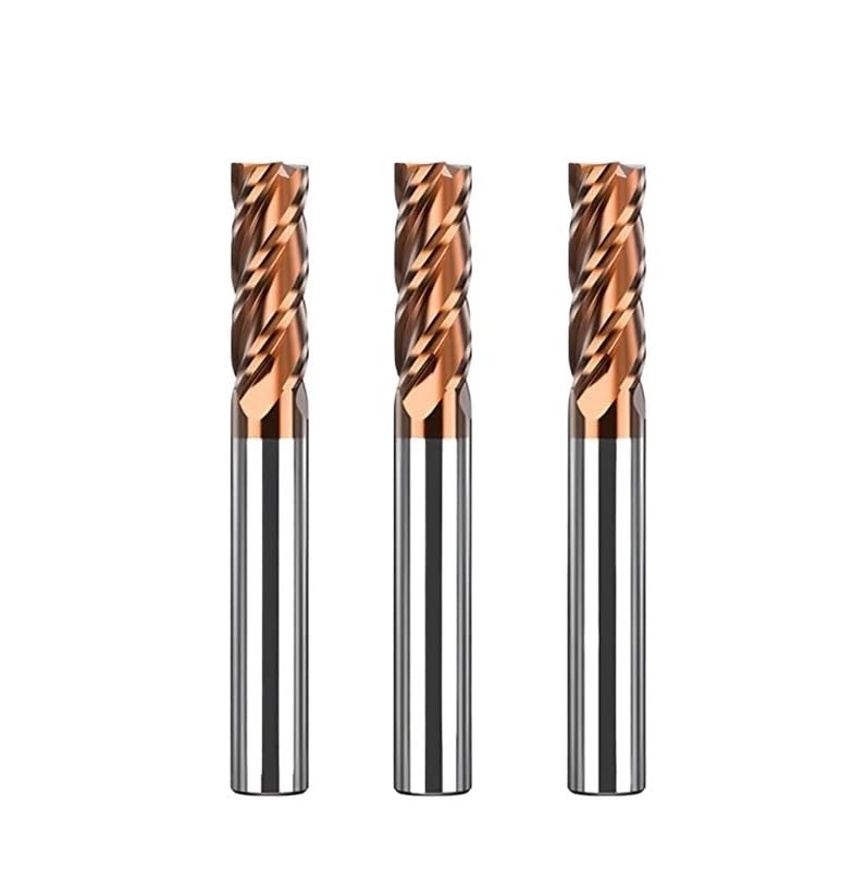 1 szt. Frez płaski HRC55 z 4 ostrzami i powłoką nano, frezy węglika spiekanego, CNC do obróbki mechanicznej(16x40Cx16Dx100L)