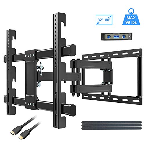KDG TV Wall Mount, Full Motion Wall Mount TV Bracket for 32-80 Inch