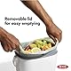 OXO Komposteimer, Kunststoff, Weiß, 6.6L