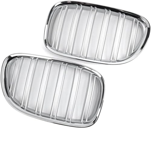 Calandre pour avant de voiture look chrome rénovation esthétique sur route - 3