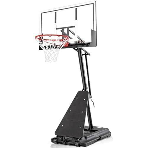 BACKYARD BLITZ Basketball Hoop, 44&47IN Backboard 10FT Height Adjustable