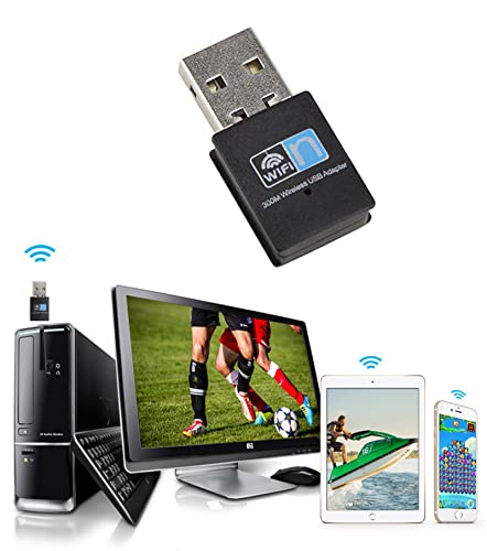 WANGCL USB WiFi Adapter 300Mbps Mini USB WiFi Receptor for PC Desktop Laptop - Image 4