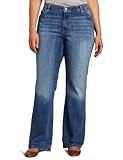 Levi's Women's Plus-Size 590 Bootcut Jean, Valley Blues with Flap Back Pocket, 18 Plus