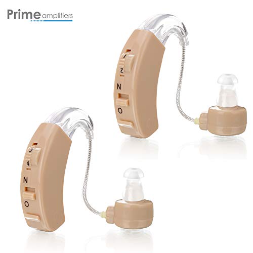 Digital Hearing Amplifier Aids - Set of 2 Amplifiers - Aid Your Hearing - for Men and Women