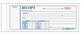 REDIFORM Money Receipts, Carbonless, 3 Parts, 2.75 x 7 inches, 50 Numbered Receipts (8L802)