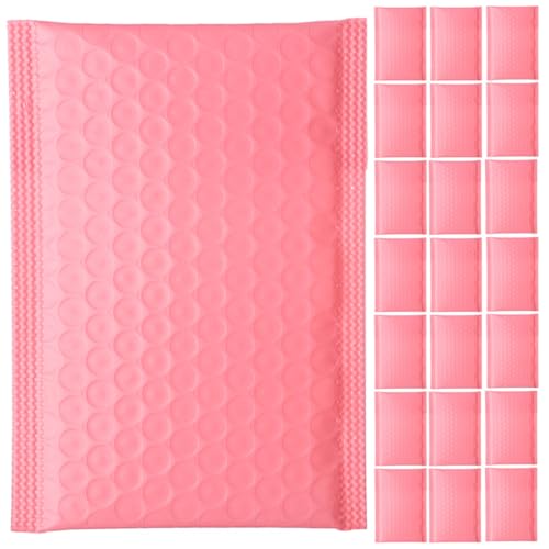 jojofuny Sobres Acolchados de Burbujas Gruesas 11x15 4 Cm Rosa Adhesivo 100 Unidades para Embalaje de Joyas y Accesorios en Pequeñas Empresas, Bolsas Seguras para Envíos de Correo Rápido