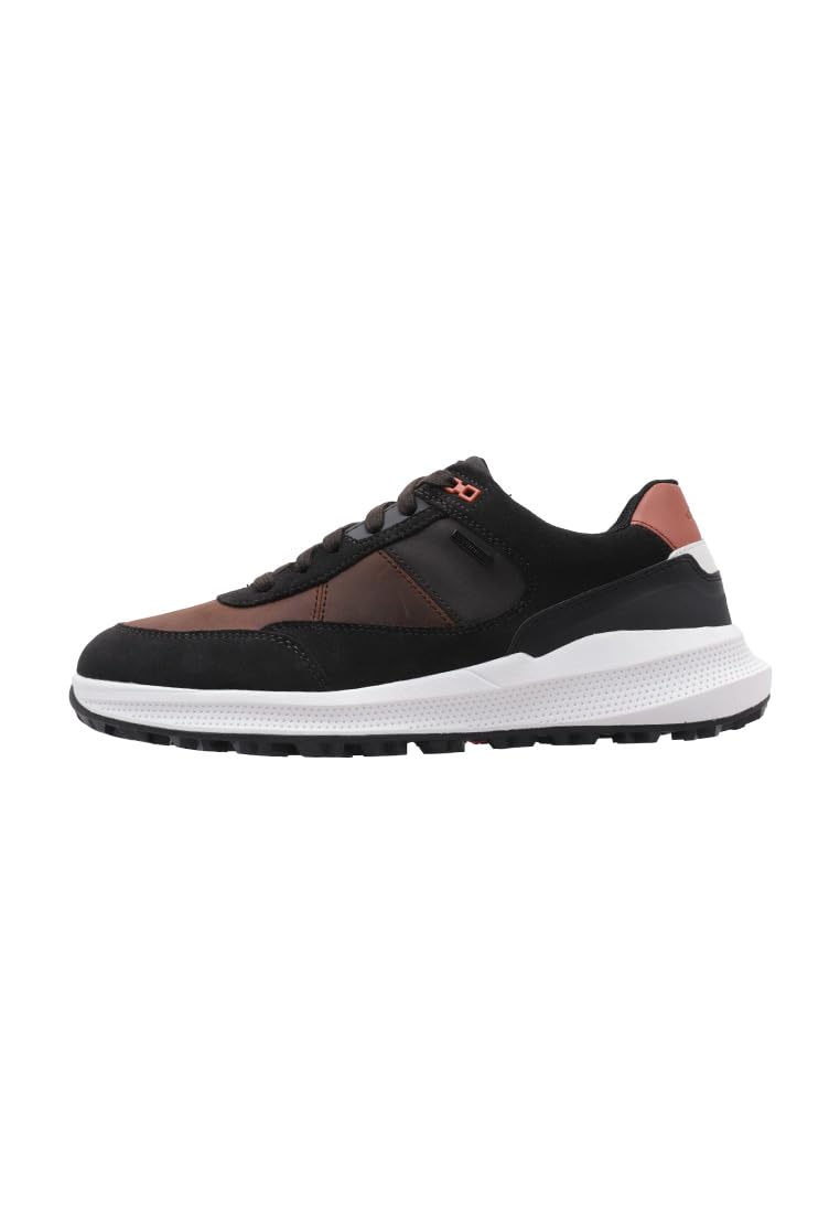 Geox Men's U Pg1x B ABX A Sneaker, Dk Coffee, 8 UK