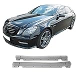  DM Autoteile E-Klasse W212 S212 Seitenschweller Set aus ABS +Zubehör für E63 AMG
