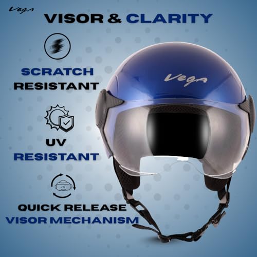 Image of Vega Atom M.Blue Helmet-M