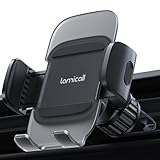 Lamicall Handyhalterung , Handy Autohalterung - [2023 Federclip] Universal Lüftung Auto, 360 Grad Vent KFZ Halterung für iPhone 15/14/13/12 Pro Max Plus, Samsung, 4-7 Zoll Smartphone