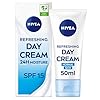 NIVEA Light Moisturising Day Cream, Hydrating Face Cream with Vitamin E, Skin Care Essentials, Intensive Moisturiser, 50 ml (Pack of 1)