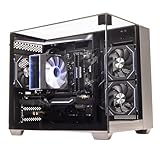 GTR Gaming PC | AMD Ryzen 7 5700X | RX 9060 XT | 32GB DDR4 3600MHz | 1TB NVMe SSD | 600W 80+ Bronze PSU | ARGB Case | Wi-Fi | Windows 11 Home