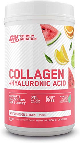 Collagen Peptides Powder By Optimum Nutrition, Vitamin C & D for Immune Support