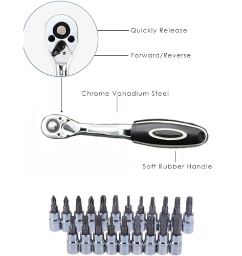 Kit de herramientas caja 46 piezas para reparación miniatura 2