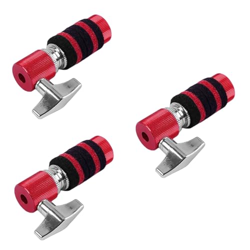 Abaodam 3 Pcs Hi-hat Clutch for Hi Hat Cymbal Drum Parts Quick Assembly for Drummers