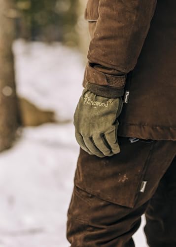 Pinewood Damen Smålandabisko 2.0 Damen Jagd Jacke - Jagdjacke Damen - wind- und wasserdicht - bequeme Passform mit abnehmbarer Kapuze und anderen praktischen Details