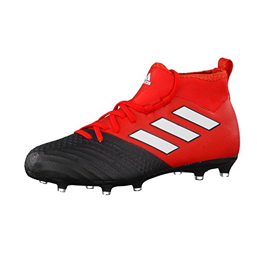adidas Ace 17.1 FG Junior Football Boots (UK 13.5K US 1 EU 32, red White Black BA9214)