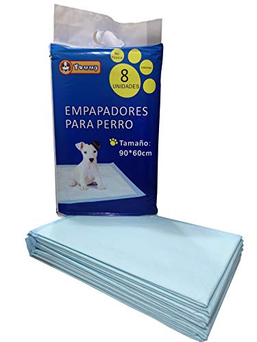 YOMMY-Empapadores de Entrenamiento para Perros Gatos Perfumes con Feromonas para Atraer los Cachorros y Simplificar el Entrenamiento (90X60 24PCS)