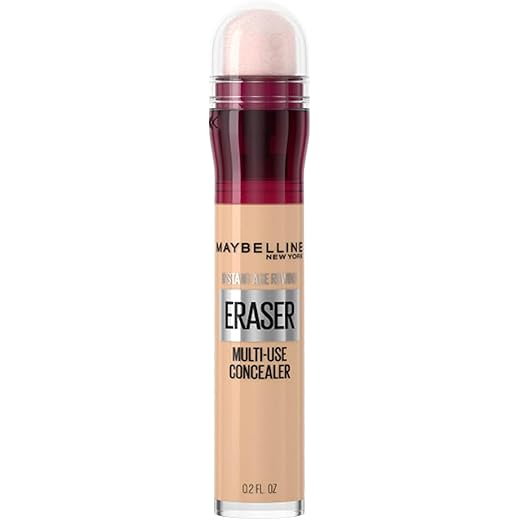 Maybelline NY Instant Age Rewind Corretivo Líquido, Multiuso que Corrige Olheiras e Linhas Finas, Contorna e Ilumina, Alta Cobertura e Fórmula Vegana, Cor 120 Light, 6ml