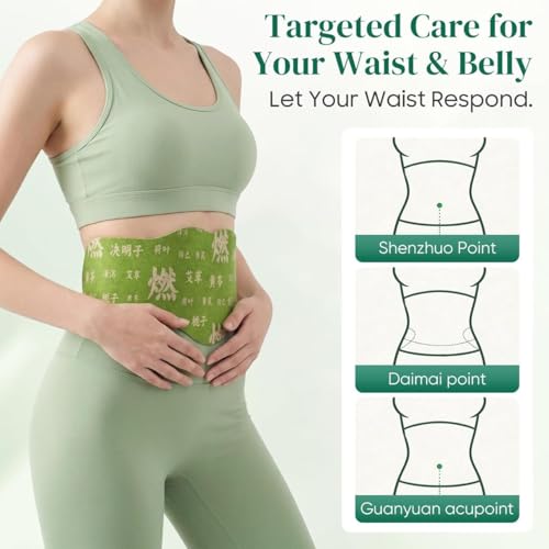 Image of AVNISH Japanese Herbal Balance Patch, Plant-Based Ingredients, Comfortable Adhesive Design, Balance Belly Button Patch Natural Detox & Slimming Waist Sticker Easy Topical Use, 5 Pieces