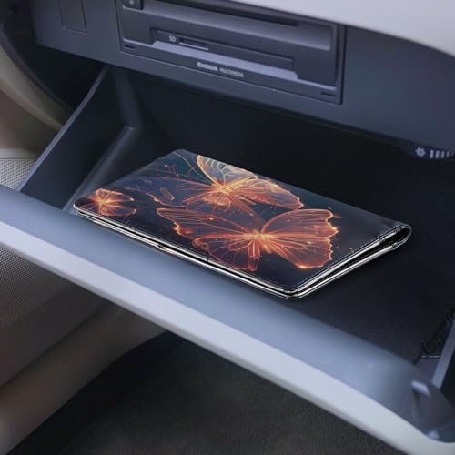 Organizador para auto de cuero miniatura 6