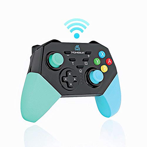 Homesuit Wireless Controller for Nintendo Switch Switch Lite,RC Pro Controller Gamepad Joystick for Nintendo Switch Console, Supports Gyro Axis,Turbo and Dual Shock for Nintendo Switch Pro Controller