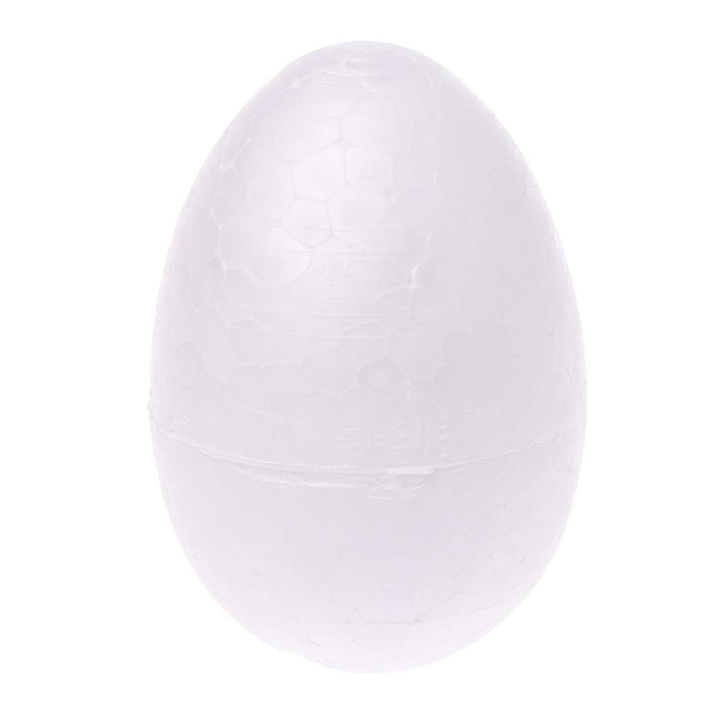 YROHGKPN Egg Ball Modeling Polystyrene Styrofoam Foam for Easter Part White Easter Eggs Fillable