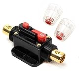 【Funktion】 Kompatibel in Verbindung mit Audio-Stromkabel.Verhindert Überstrom zum Schutz der elektrischen Geräte.