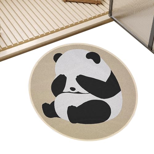 Tapis panda antidérapant et lavable idéal comme cadeau mignon et original - 2