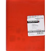 Classeur 20 Pochettes A4 Grafoplas - Couvertures Renforcées - Vert Taupe