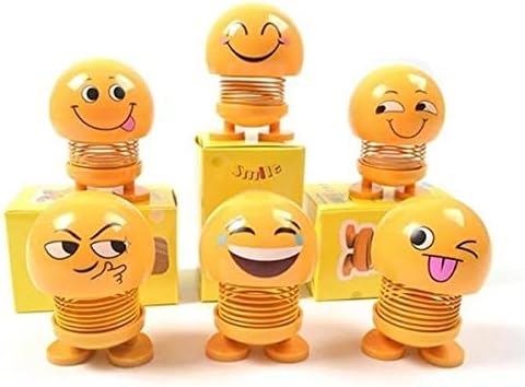 Dabster Emoticon Figure Smiling Face Spring Doll