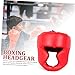 SUPVOX Boxing Protective Equipment Kids Training Headgear Sparring Gear Hook-and-Loop Closure Size s