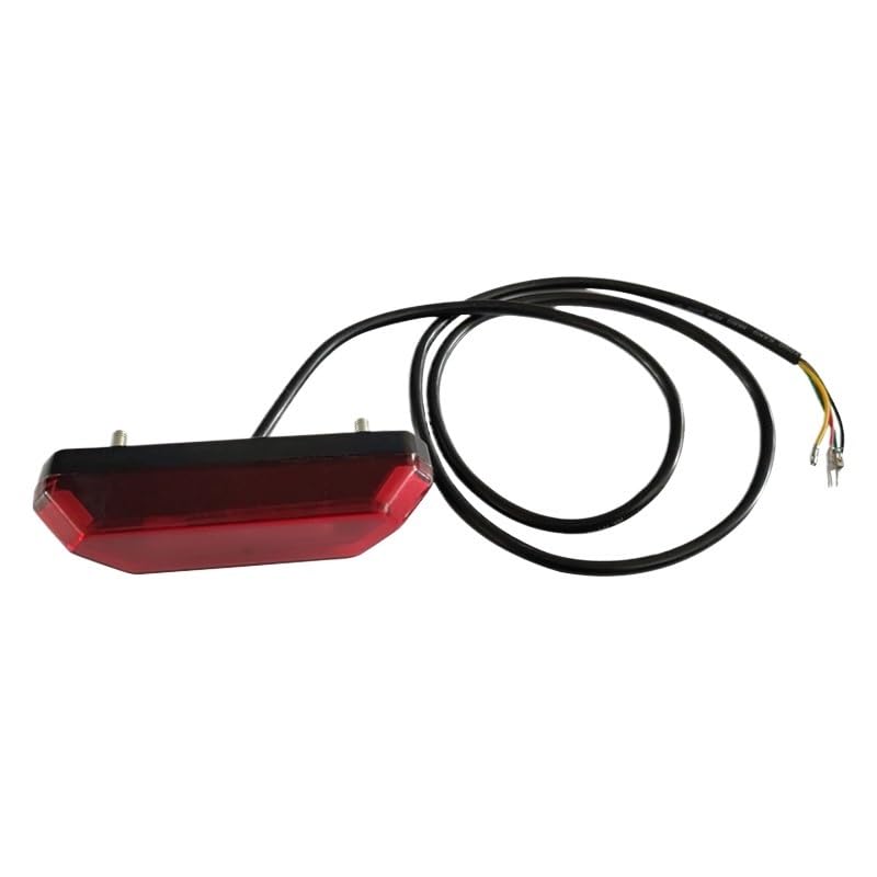 Feu stop arrière pour moto et pit bike avec système de lampe à 4 lignes