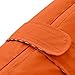 Hunter Hunde-Regenmantel Milford, Farbe: orange, ergonomische Passform für optimalen Schutz, individuell verstellbar, Reißverschluss für Geschirrträger, pflegeleicht & waschbar bei 30 °C, Größe: 45