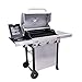 Char-Broil® Performance Series™ TRU-Infrared Cooking Technology 3-Burner with Side Burner Cart Propane Gas Stainless Steel Grill - 463370719