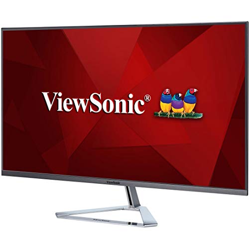 ViewSonic VX3276-2K-MHD 32 pollici WQHD IPS con 99% sRGB, 2xHDMI, DisplayPort, Mini DisplayPort, Eye Care per lavoro ed intrattenimento
