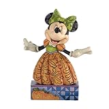 Jim Shore for Enesco Disney Traditions Harvest Minnie Mouse Figurine, 6-Inch